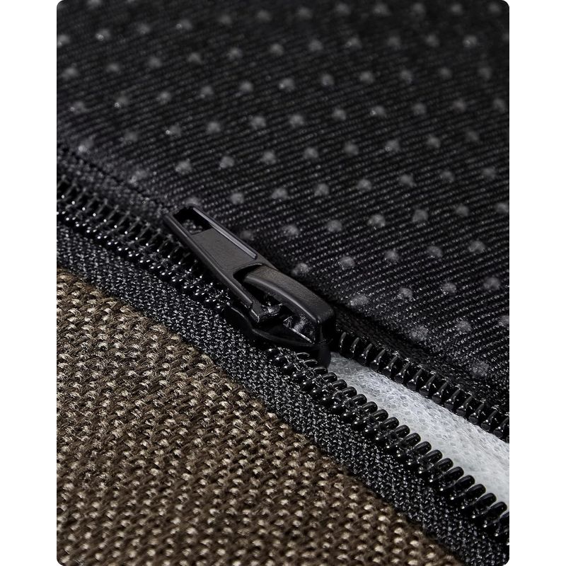 Petshop - Accesorii petshop - Culcusuri si custi - Culcusuri si saltele - Pat pentru caini XL, husa detasabila si lavabila, margini inaltate, baza antiderapanta, 110x75x27 cm, maro - Infinity.ro