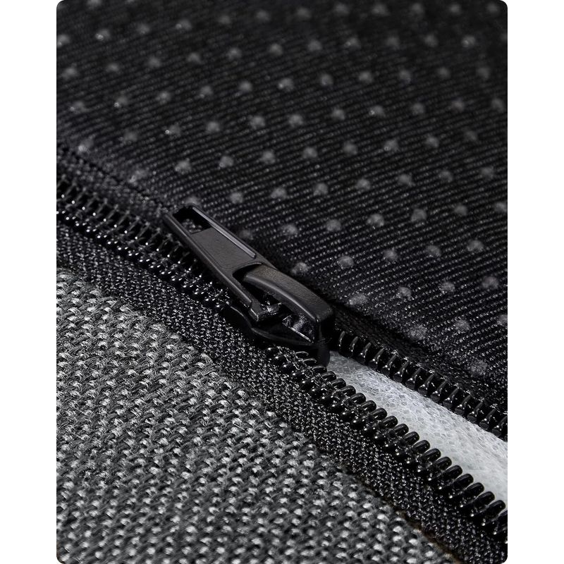 Petshop - Accesorii petshop - Culcusuri si custi - Culcusuri si saltele - Pat pentru caini, cu margini groase ridicate, antiderapant, husa detasabila, marime L, 90x75x25cm, gri - Infinity.ro