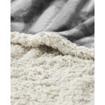 Petshop - Accesorii petshop - Culcusuri si custi - Culcusuri si saltele - Patura impermeabila caini XL, reversibila cu fleece Sherpa si flanel, lavabila, 152x127 cm, gri - Infinity.ro