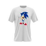 Fashion, accesorii si bijuterii - Barbati - Imbracaminte - Tricouri si bluze barbati - Tricou barbati Sonic the Hedgehog Bebe Atlet Epic Game, alb, marime 2XL - Infinity.ro