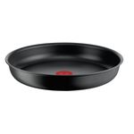 Casa si Gradina - Bucatarie si vesela - Vase pentru gatit - Tigai si seturi - Set de 3 piese Tefal Ingenio Ultimate L7649343, tigaie 22/26 cm, maner detasabil, invelis antiaderent Titanium - Infinity.ro