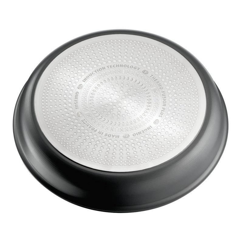 Casa si Gradina - Bucatarie si vesela - Vase pentru gatit - Tigai si seturi - Set de 3 piese Tefal Ingenio Ultimate L7649343, tigaie 22/26 cm, maner detasabil, invelis antiaderent Titanium - Infinity.ro