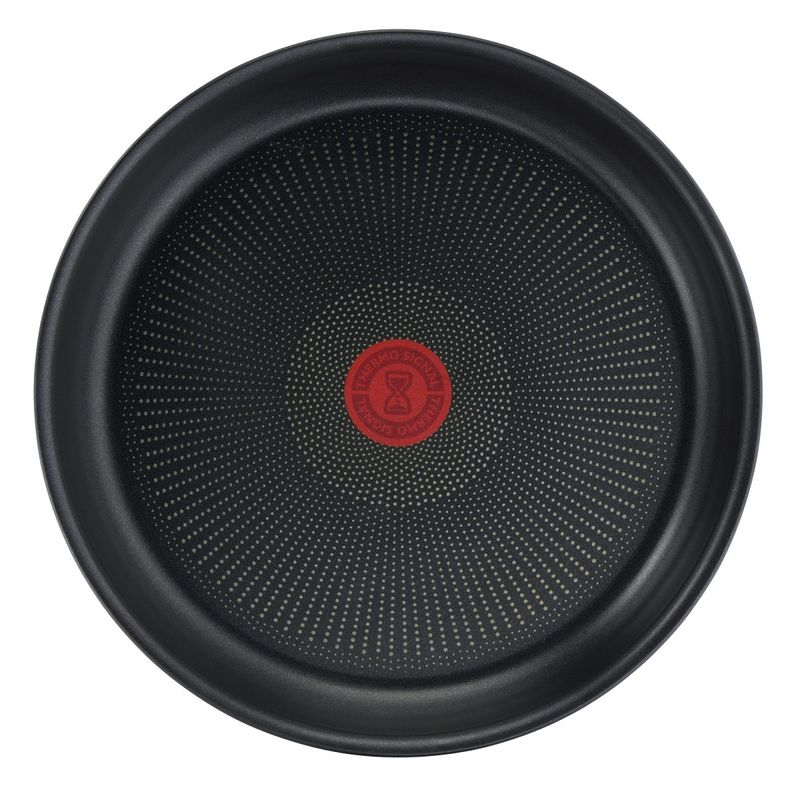 Casa si Gradina - Bucatarie si vesela - Vase pentru gatit - Tigai si seturi - Set de 3 piese Tefal Ingenio Ultimate L7649343, tigaie 22/26 cm, maner detasabil, invelis antiaderent Titanium - Infinity.ro