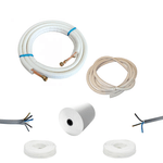 Electronice si Electrocasnice - Climatizare si sisteme de incalzire - Accesorii si consumabile climatizare - Kit AC 24000 BTU - teava, furtun, cablu, matisat adeziva - 4m - Infinity.ro