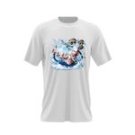 Fashion, accesorii si bijuterii - Barbati - Imbracaminte - Tricouri si bluze barbati - Tricou barbati One Piece Treasure Cruise Enel Cartoon Anime, alb, marime 2XL - Infinity.ro