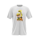 Fashion, accesorii si bijuterii - Barbati - Imbracaminte - Tricouri si bluze barbati - Tricou barbati Paw Patrol Bulldog Chase Excavator Reparatii, alb, marime 2XL - Infinity.ro
