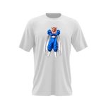 Fashion, accesorii si bijuterii - Barbati - Imbracaminte - Tricouri si bluze barbati - Tricou barbati Dragon Ball Z Dabura Majin Anime, alb, marime 2XL - Infinity.ro