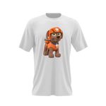 Fashion, accesorii si bijuterii - Barbati - Imbracaminte - Tricouri si bluze barbati - Tricou barbati Paw Patrol Labrador Zuma Politist Roblox, alb, marime 2XL - Infinity.ro
