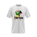 Fashion, accesorii si bijuterii - Barbati - Imbracaminte - Tricouri si bluze barbati - Tricou barbati Dragon Ball Z Tiktok Maestru Antrenor Profesor Tik Tok, alb, marime 2XL - Infinity.ro