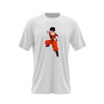 Fashion, accesorii si bijuterii - Barbati - Imbracaminte - Tricouri si bluze barbati - Tricou barbati Son Goku Dragon Ball Z Desene Animate Anime, alb, marime 2XL - Infinity.ro