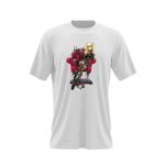 Fashion, accesorii si bijuterii - Barbati - Imbracaminte - Tricouri si bluze barbati - Tricou barbati Death Note Misa Amane Throne Ispita, alb, marime 2XL - Infinity.ro