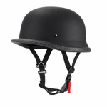 Auto si Moto - Moto - Echipamente protectie moto - Casti moto - Casca Moto/Scuter FIXATO Retro German, Interior Confortabil, Prindere rapida, Negru Mat, XXL 63-64cm - Infinity.ro