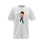 Fashion, accesorii si bijuterii - Barbati - Imbracaminte - Tricouri si bluze barbati - Tricou barbati Paw Patrol Ryder Politist Patrula Among us, alb, marime 2XL - Infinity.ro