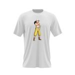 Fashion, accesorii si bijuterii - Barbati - Imbracaminte - Tricouri si bluze barbati - Tricou barbati One Piece God Usopp Syrup Village Anime, alb, marime 2XL - Infinity.ro