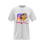 Fashion, accesorii si bijuterii - Barbati - Imbracaminte - Tricouri si bluze barbati - Tricou barbati Dragon Ball Z Instagram Sensei Bunic Antrenor Insta, alb, marime 2XL - Infinity.ro