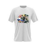 Fashion, accesorii si bijuterii - Barbati - Imbracaminte - Tricouri si bluze barbati - Tricou barbati Vinsmoke Sanji One Piece Samurai Kimono Anime, alb, marime 2XL - Infinity.ro