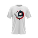 Fashion, accesorii si bijuterii - Barbati - Imbracaminte - Tricouri si bluze barbati - Tricou barbati Demon Slayer Muichiro Tokito Katana, alb, marime 2XL - Infinity.ro