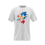 Fashion, accesorii si bijuterii - Barbati - Imbracaminte - Tricouri si bluze barbati - Tricou barbati Sonic Mania Free Riders Video Game, alb, marime 2XL - Infinity.ro