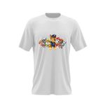 Fashion, accesorii si bijuterii - Barbati - Imbracaminte - Tricouri si bluze barbati - Tricou barbati Paw Patrol All Team Gang Crew Game, alb, marime 2XL - Infinity.ro
