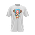 Fashion, accesorii si bijuterii - Barbati - Imbracaminte - Tricouri si bluze barbati - Tricou barbati Toni Toni Chopper One Piece Minecraft Medic, alb, marime 2XL - Infinity.ro
