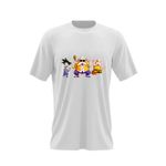 Fashion, accesorii si bijuterii - Barbati - Imbracaminte - Tricouri si bluze barbati - Tricou barbati Dragon Ball Z Son Goku Master Roshi Krillin Anime, alb, marime 2XL - Infinity.ro