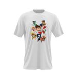 Fashion, accesorii si bijuterii - Barbati - Imbracaminte - Tricouri si bluze barbati - Tricou barbati Paw Patrol Toata Echipa Caini Politisti, alb, marime 2XL - Infinity.ro