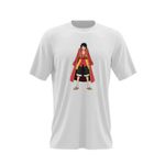 Fashion, accesorii si bijuterii - Barbati - Imbracaminte - Tricouri si bluze barbati - Tricou barbati One Piece Pirat Monkey D Luffy Admiral Marine, alb, marime 2XL - Infinity.ro