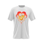 Fashion, accesorii si bijuterii - Barbati - Imbracaminte - Tricouri si bluze barbati - Tricou barbati Ziua Indragostitilor Sailor Moon Dragobete, alb, marime 2XL - Infinity.ro