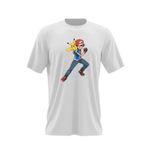 Fashion, accesorii si bijuterii - Barbati - Imbracaminte - Tricouri si bluze barbati - Tricou barbati Pokemon Go Ash Pikachu TikTok Tik Tok, alb, marime 2XL - Infinity.ro