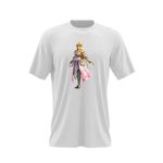 Fashion, accesorii si bijuterii - Barbati - Imbracaminte - Tricouri si bluze barbati - Tricou barbati Legend of Zelda Breath of the Wild Printesa, alb, marime 2XL - Infinity.ro