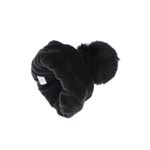 Fashion, accesorii si bijuterii - Femei - Accesorii femei - Caciuli si palarii femei - Caciula dama, ButicCochet, 70% viscoza 30% lana, cu ciucure, one size, Negru - FES275 - Infinity.ro