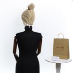 Fashion, accesorii si bijuterii - Femei - Accesorii femei - Caciuli si palarii femei - Caciula dama, ButicCochet, 70% viscoza 30% lana, one size, Bej - FES270 - Infinity.ro