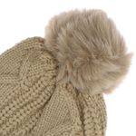Fashion, accesorii si bijuterii - Femei - Accesorii femei - Caciuli si palarii femei - Caciula dama, ButicCochet, 70% viscoza 30% lana, one size, Bej - FES270 - Infinity.ro