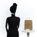 Fashion, accesorii si bijuterii - Femei - Accesorii femei - Caciuli si palarii femei - Caciula dama, tricotata, ButicCochet, 70% viscoza 30% lana, cu ciucure, one size, Negru - FES283 - Infinity.ro