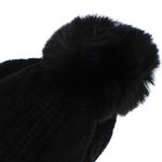 Fashion, accesorii si bijuterii - Femei - Accesorii femei - Caciuli si palarii femei - Caciula dama, ButicCochet, 70% viscoza 30% lana, one size, Negru - FES266 - Infinity.ro