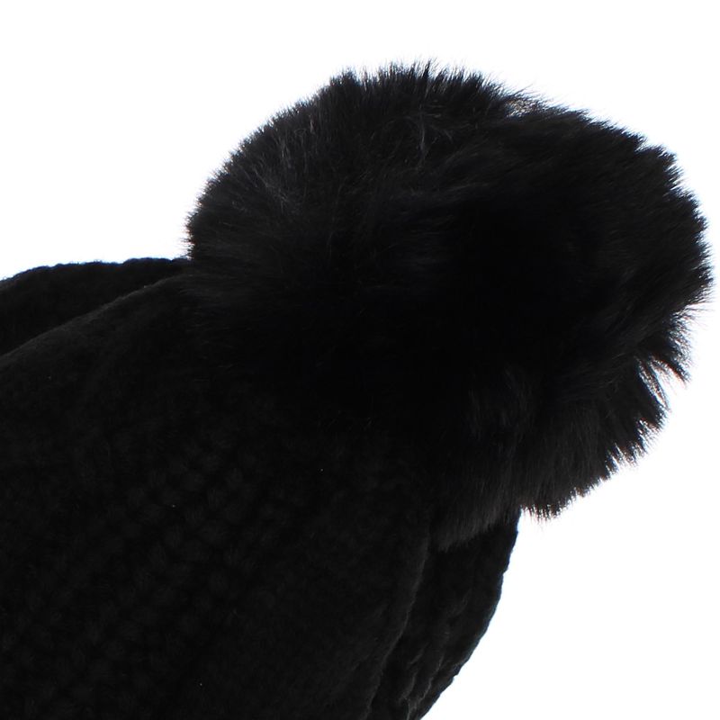 Fashion, accesorii si bijuterii - Femei - Accesorii femei - Caciuli si palarii femei - Caciula dama, ButicCochet, 70% viscoza 30% lana, one size, Negru - FES266 - Infinity.ro