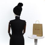 Fashion, accesorii si bijuterii - Femei - Accesorii femei - Caciuli si palarii femei - Caciula dama, ButicCochet, 70% viscoza 30% lana, one size, Negru - FES266 - Infinity.ro
