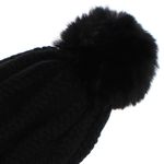 Fashion, accesorii si bijuterii - Femei - Accesorii femei - Caciuli si palarii femei - Caciula dama, ButicCochet, 70% viscoza 30% lana, tricotat, one size, Negru - FES258 - Infinity.ro