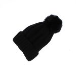 Fashion, accesorii si bijuterii - Femei - Accesorii femei - Caciuli si palarii femei - Caciula dama, ButicCochet, 70% viscoza 30% lana, tricotat, one size, Negru - FES258 - Infinity.ro