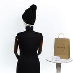 Fashion, accesorii si bijuterii - Femei - Accesorii femei - Caciuli si palarii femei - Caciula dama, ButicCochet, 70% viscoza 30% lana, tricotat, one size, Negru - FES258 - Infinity.ro