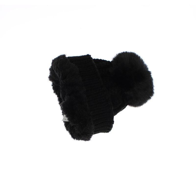Fashion, accesorii si bijuterii - Femei - Accesorii femei - Caciuli si palarii femei - Caciula dama, ButicCochet, 70% viscoza 30% lana, tricotat, one size, Negru - FES258 - Infinity.ro