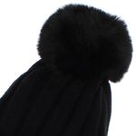 Fashion, accesorii si bijuterii - Femei - Accesorii femei - Caciuli si palarii femei - Caciula dama, ButicCochet, din 70% viscoza 30% lana, model cu strasuri, one size, Negru - FES227 - Infinity.ro