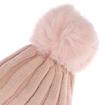 Fashion, accesorii si bijuterii - Femei - Accesorii femei - Caciuli si palarii femei - Caciula dama, ButicCochet, din 70% viscoza 30% lana, model cu strasuri, one size, Roz - FES234 - Infinity.ro