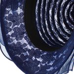 Fashion, accesorii si bijuterii - Femei - Accesorii femei - Caciuli si palarii femei - Palarie de soare, Dama, Buticcochet, din material textil, cu fundita, Bleumarin - PAL1576 - Infinity.ro