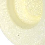 Fashion, accesorii si bijuterii - Femei - Accesorii femei - Caciuli si palarii femei - Palarie de soare, dama, ButicCochet, din paie de hartie, marime 59 cm / reglabila, cu bor mare, banda textila crem - PAL1565 - Infinity.ro