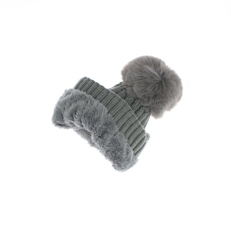 Fashion, accesorii si bijuterii - Femei - Accesorii femei - Caciuli si palarii femei - Caciula dama, ButicCochet, din 70% viscoza 30% lana, model cu strasuri, one size, Gri - FES229 - Infinity.ro