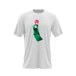 Fashion, accesorii si bijuterii - Barbati - Imbracaminte - Tricouri si bluze barbati - Tricou barbati Disastrous Life of Saiki K Anime, alb, marime 2XL - Infinity.ro