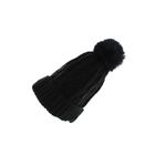 Fashion, accesorii si bijuterii - Copii - Accesorii copii - Esarfe si fulare copii - Set caciula si fular, pentru copii, tricotat cu ciucuri, Buticcochet, 70% viscoza 30% lana, Negru - SETF249 - Infinity.ro