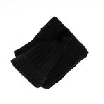 Fashion, accesorii si bijuterii - Copii - Accesorii copii - Esarfe si fulare copii - Set caciula si fular, pentru copii, cu ciucuri, Buticcochet, 70% viscoza 30% lana, Negru - SETF242 - Infinity.ro