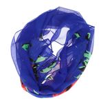 Fashion, accesorii si bijuterii - Femei - Accesorii femei - Esarfe si fulare femei - Esarfa, de dama, Buticcochet, din poliester, imprimeu cu trandafiri, 50x160 cm, Albastru - ES2179 - Infinity.ro